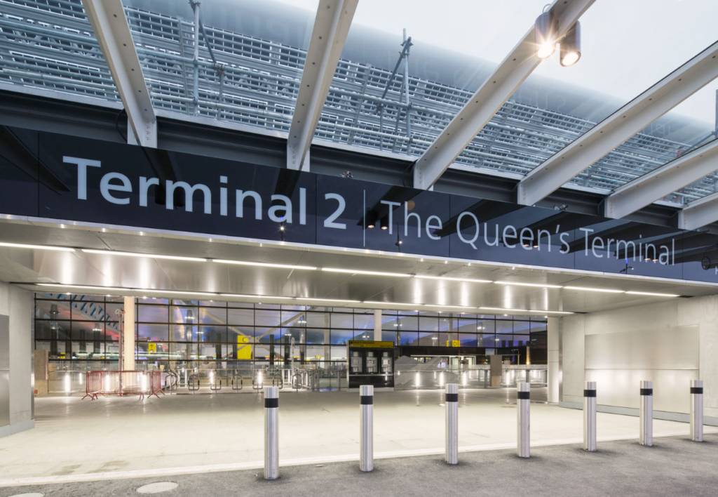 Heathrow Airport terminal 2: