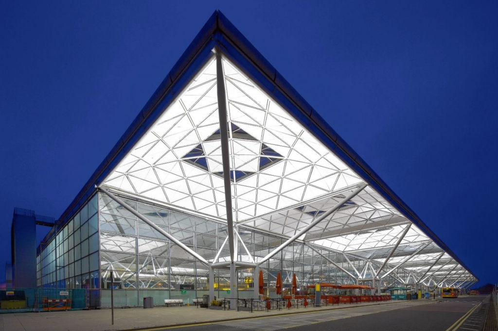 Stansted Airport terminal: