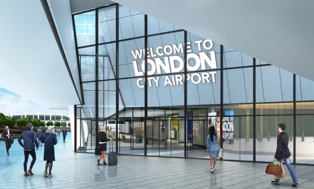London City Airport terminal: