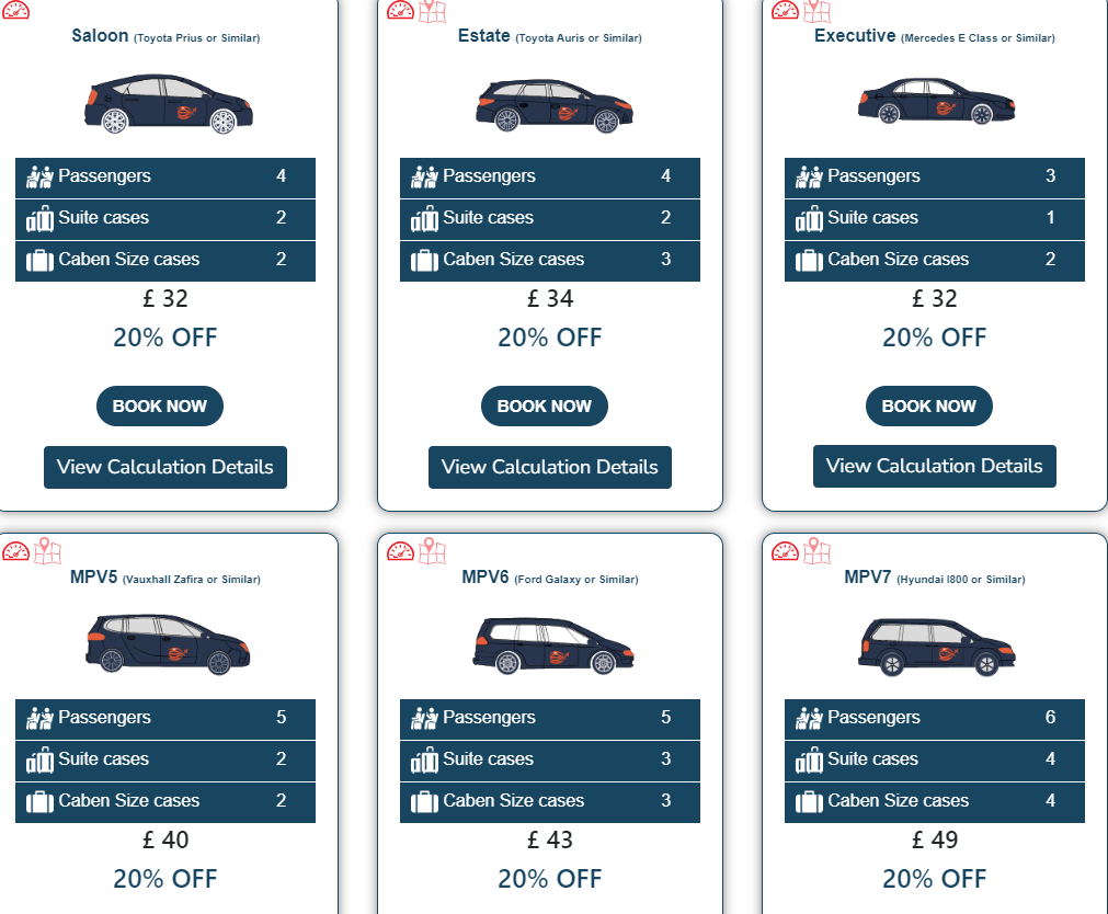 Comparing Ba Car Hire with Competitors