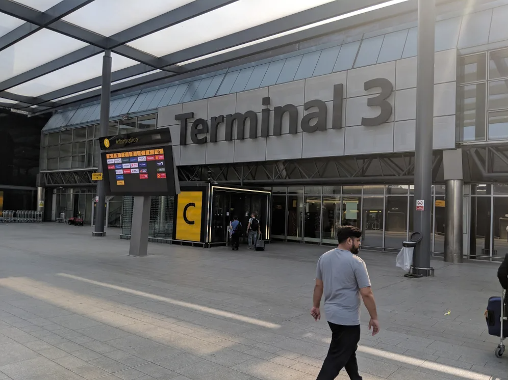 Heathrow Airport terminal 3: