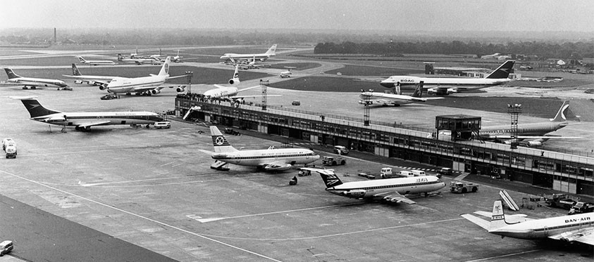 When was Manchester Airport Constructed: