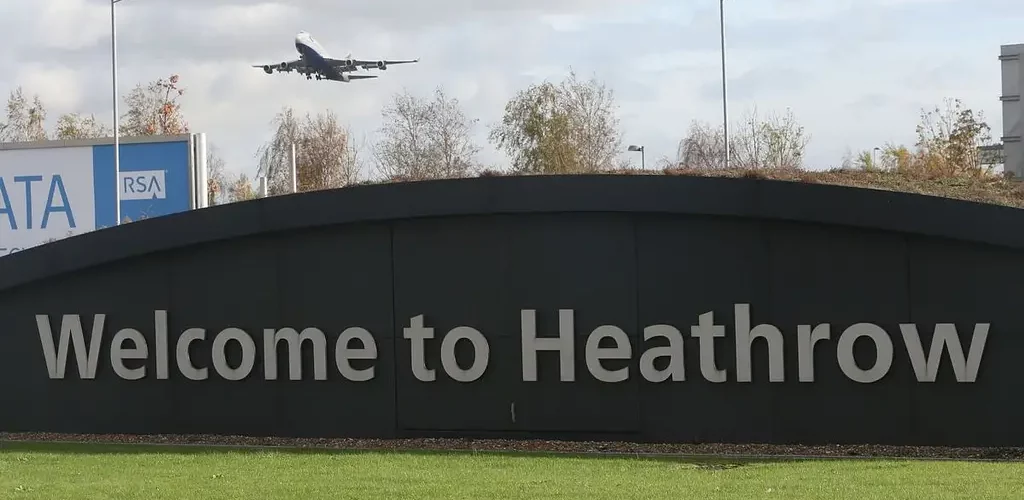 Welcome to Heathrow airport